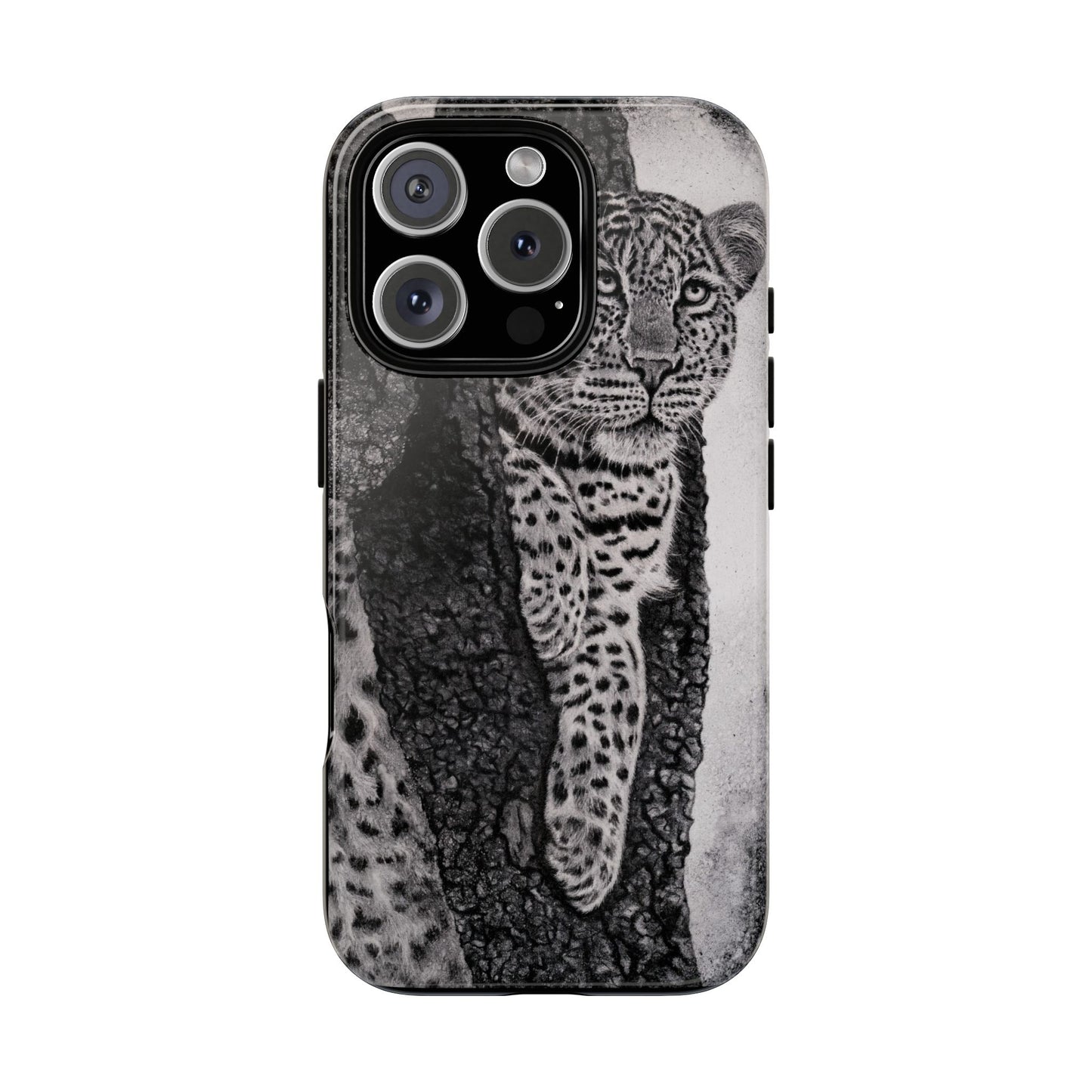Tree Hugger, Leopard Phone Case