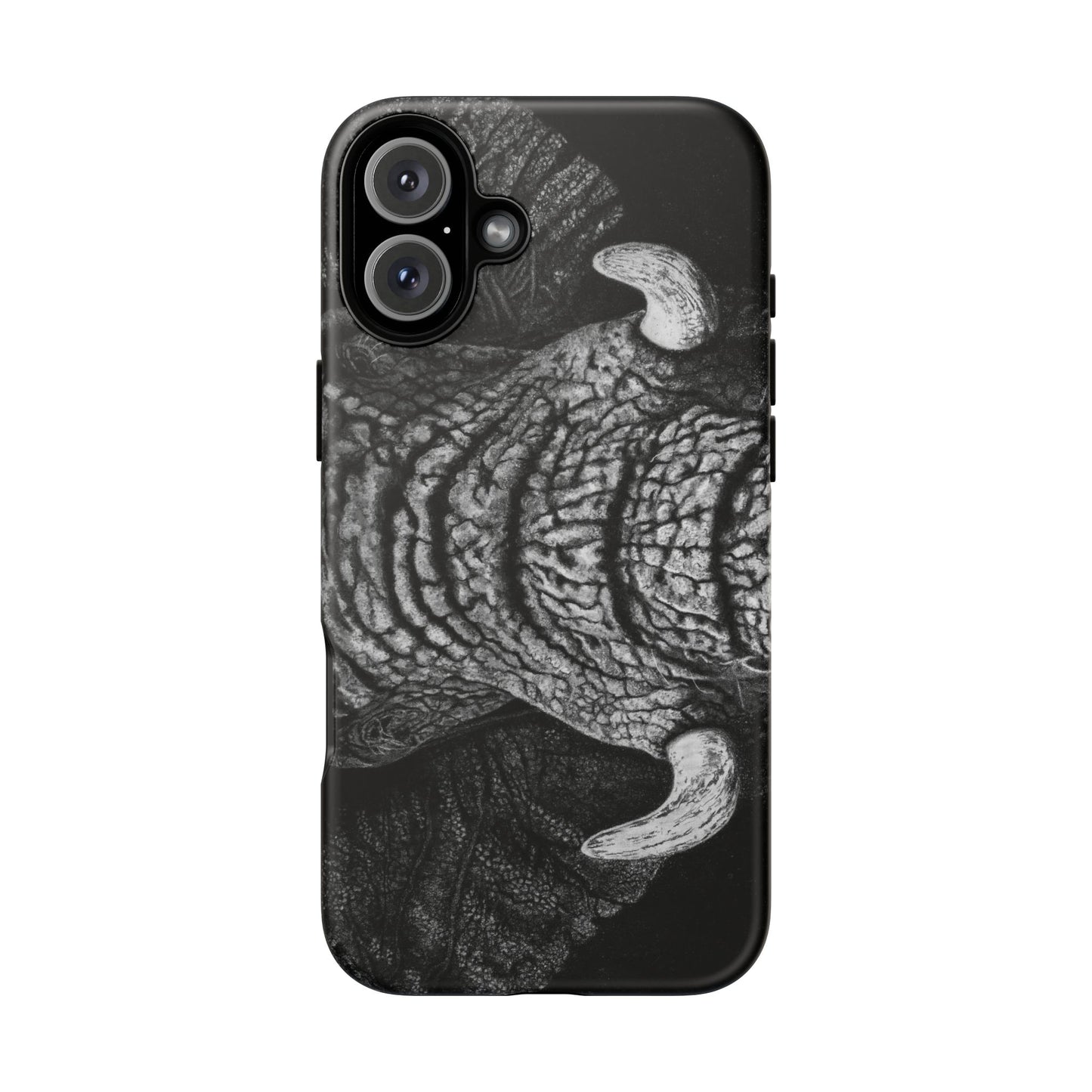 Ebony and Ivory, Elephant Phone Case, Tough Cases