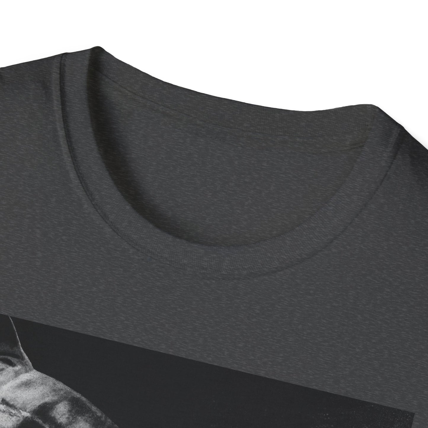 Below, Shark theme Unisex Soft T-Shirt