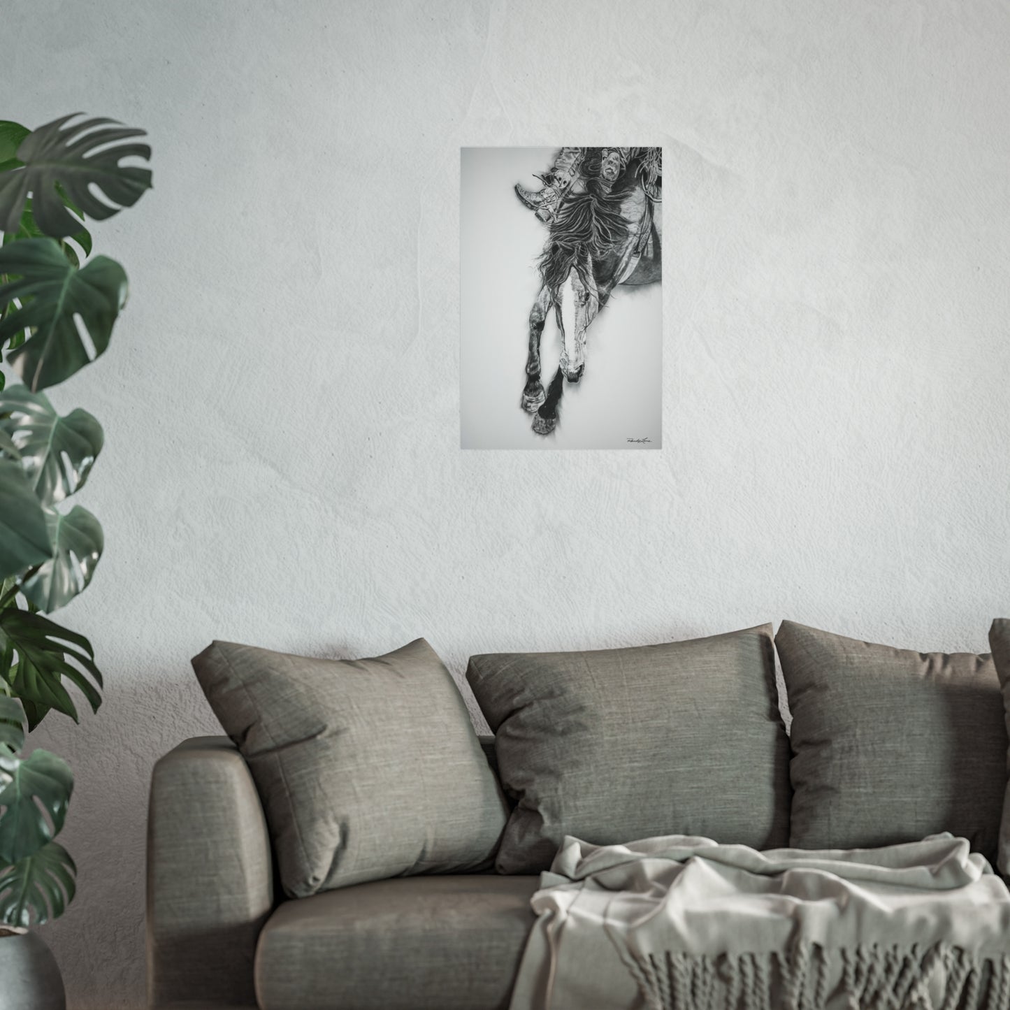 Crazy 8. Fine Art Rodeo Print