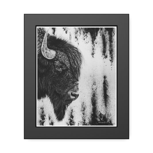 Pride, Bison Framed Fine Art Prints