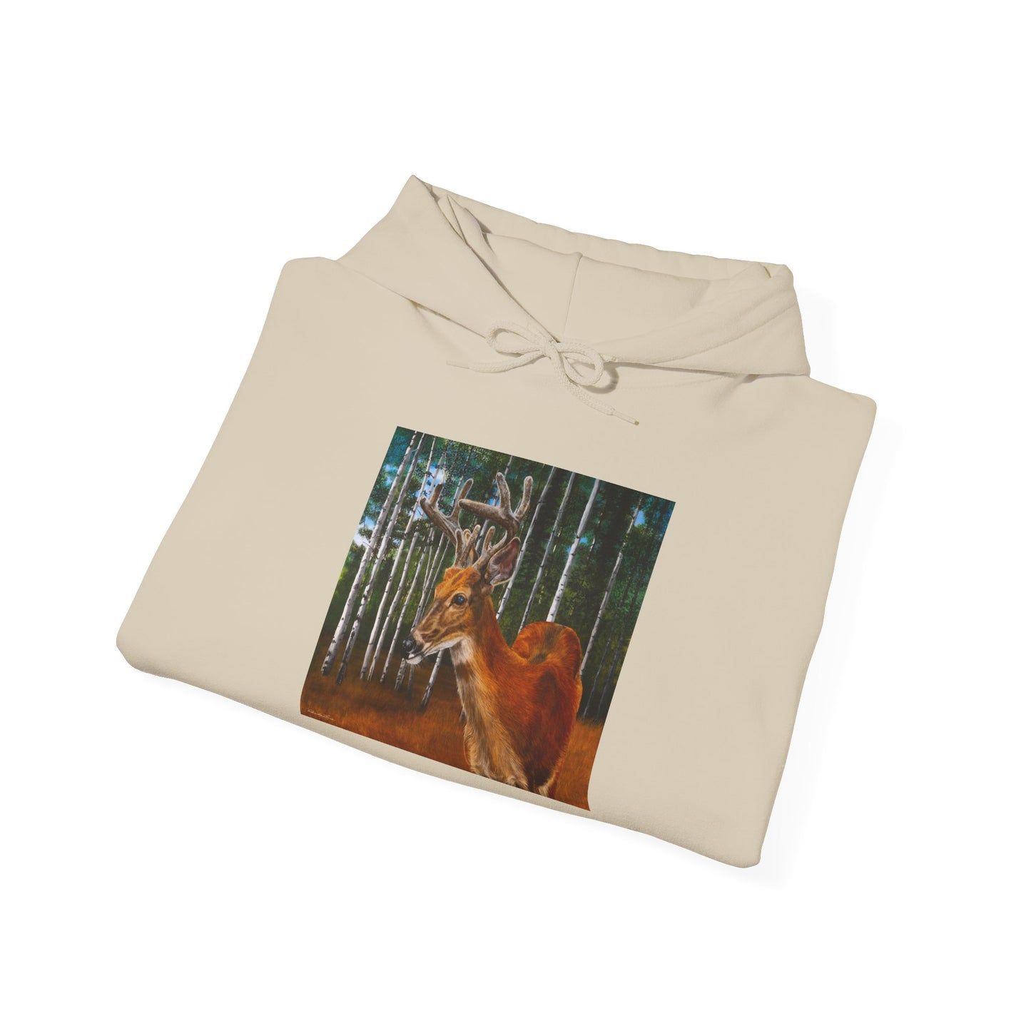 Velvet Crush, Deer Unisex Heavy Blend™ Hooded Sweatshirt