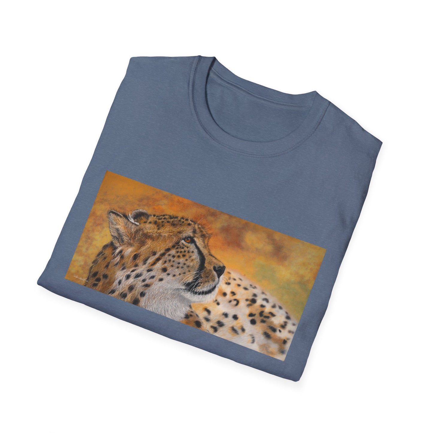 Cheetah Chill, Cheetah Unisex soft T-Shirt