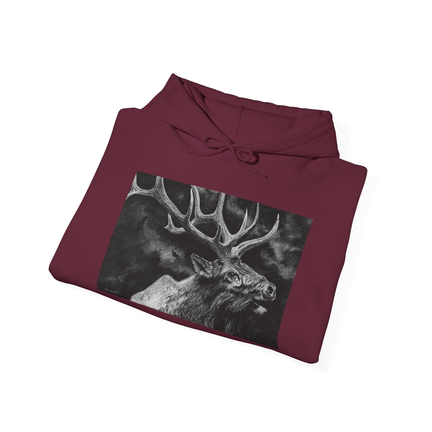 Gladiator, Elk Hooded Unisex Sweatshirt