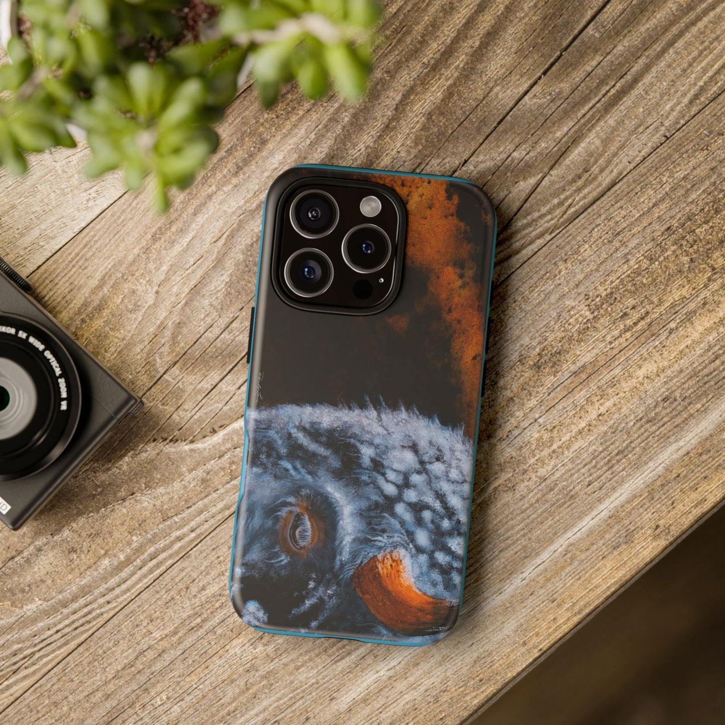 Storm Bison, Artistic Phone Case