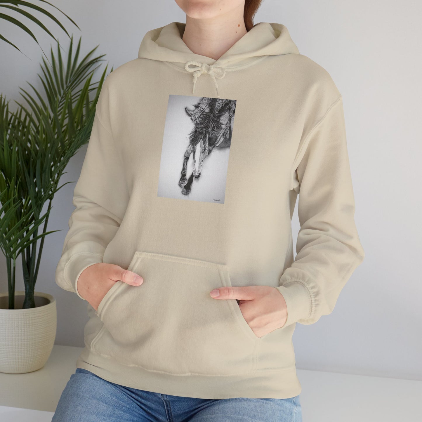 Crazy 8. Rodeo Art Unisex Hoodie