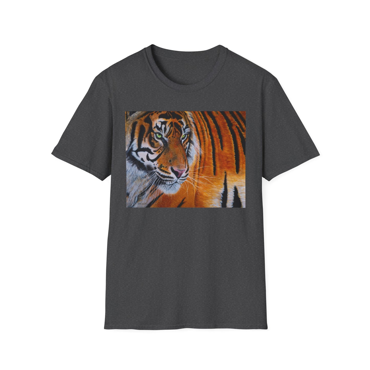 Tiger Stripe, Tiger Graphic T-Shirt, Unisex Softstyle Tee