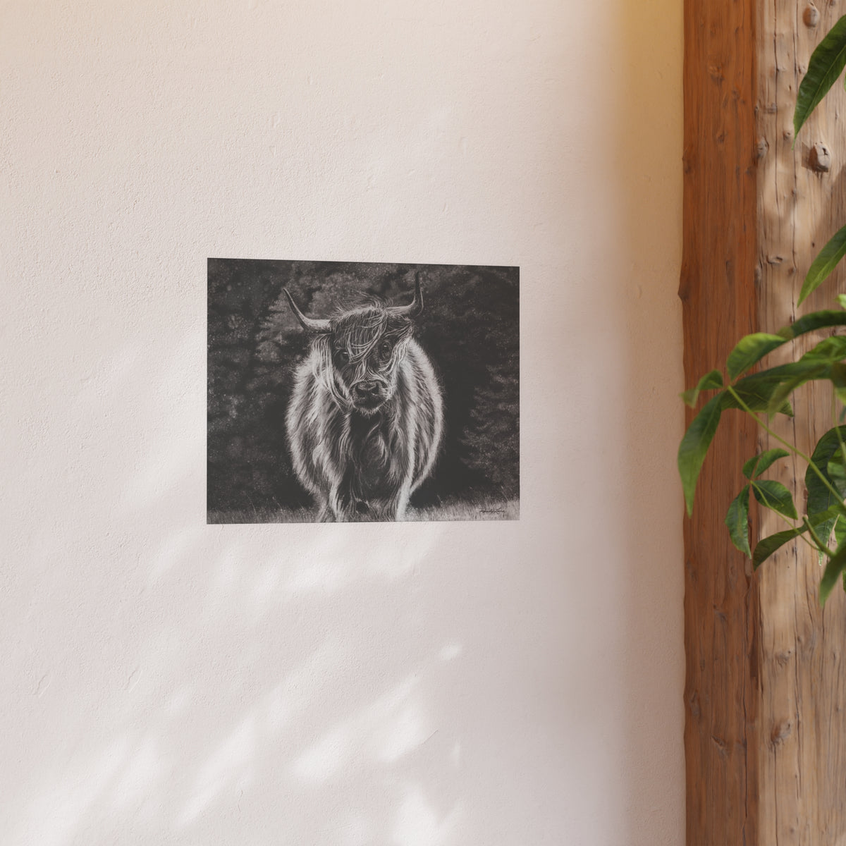 Ragamuffin, Highland Cow Fine Art Print