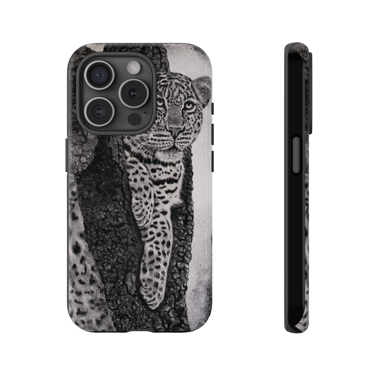 Tree Hugger, Leopard Phone Case