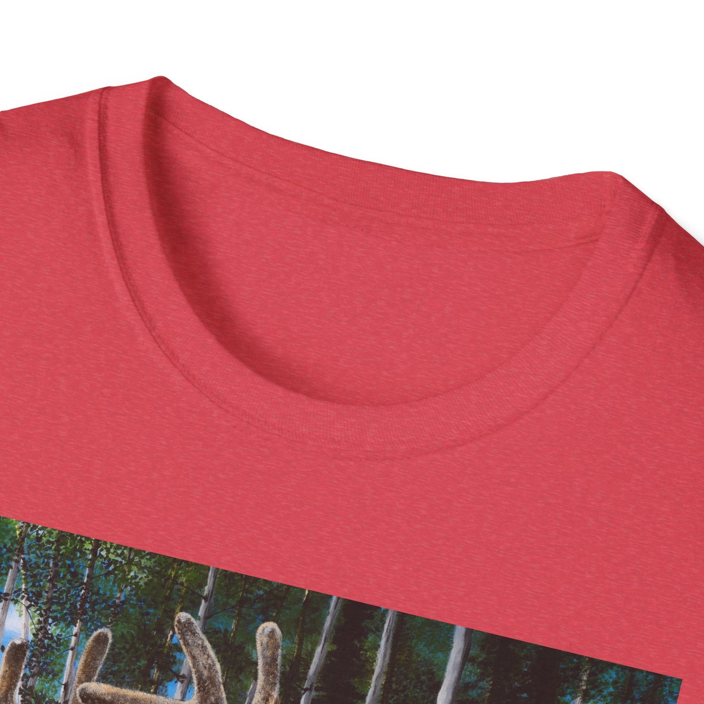Velvet Crush, Deer Unisex Softstyle T-Shirt