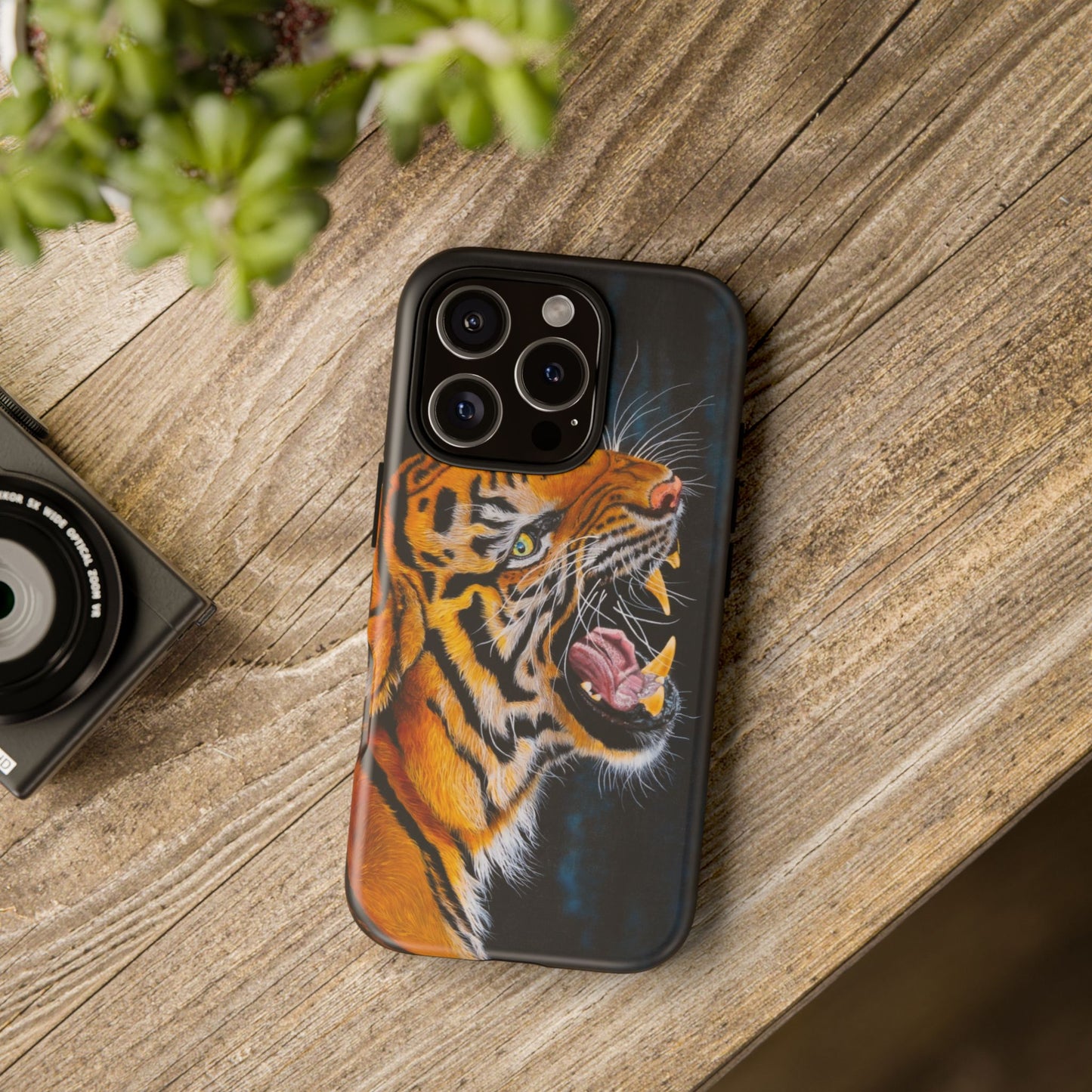Beautifully Bold, Roaring Tiger Phone Case