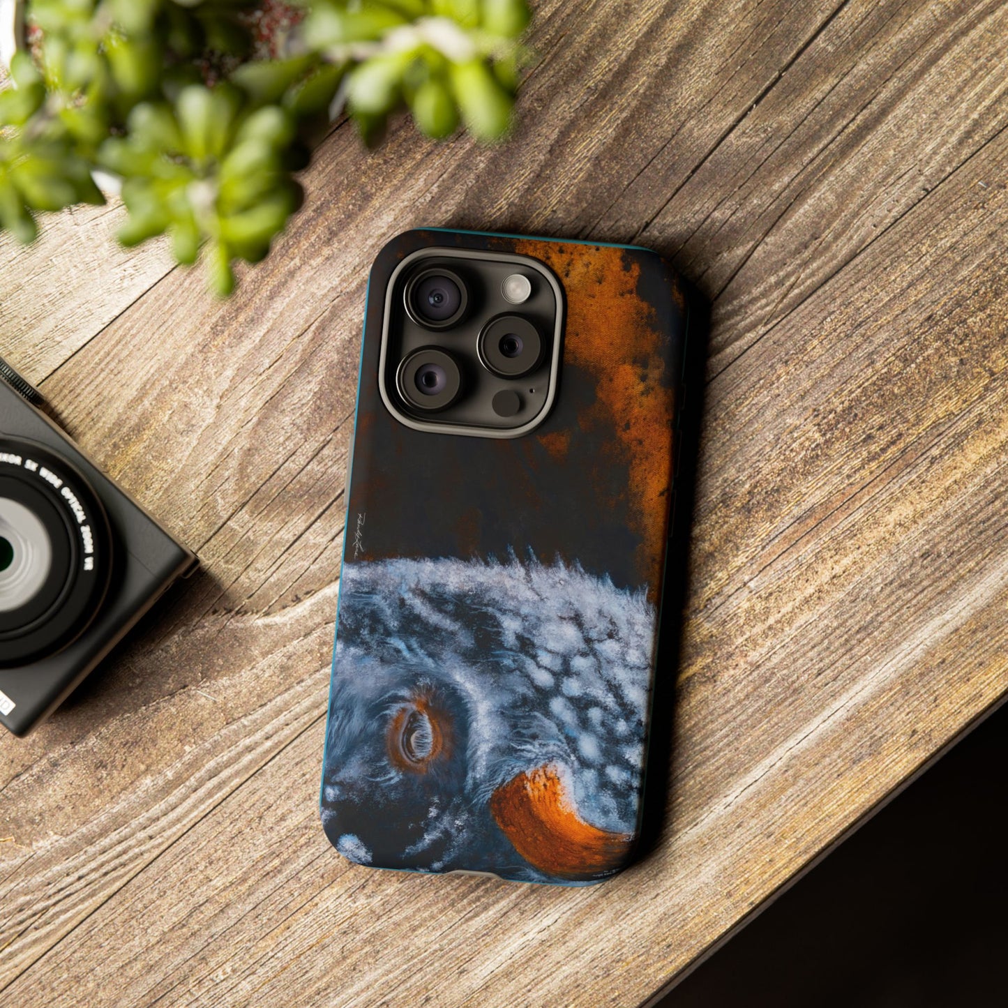 Storm Bison, Artistic Phone Case