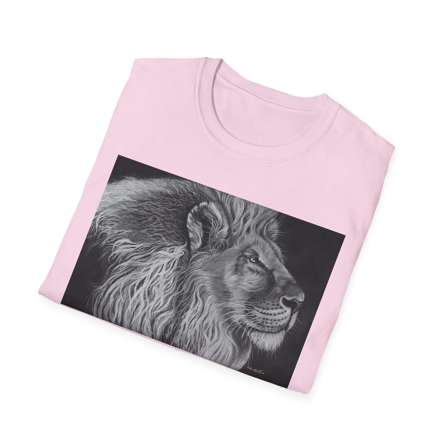 King of Cool, Lion Graphic Tee - Unisex Softstyle T-Shirt