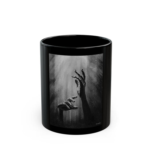 Divine Dance. Black Mug