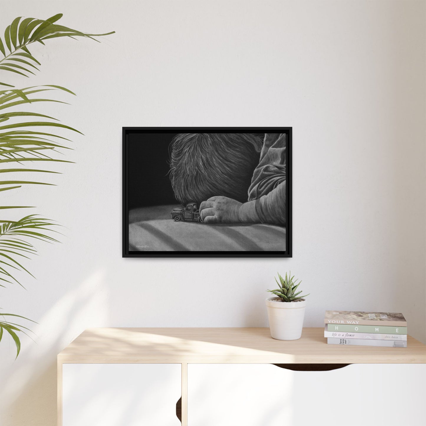 The Gift, Framed Matte Canvas Wall Art