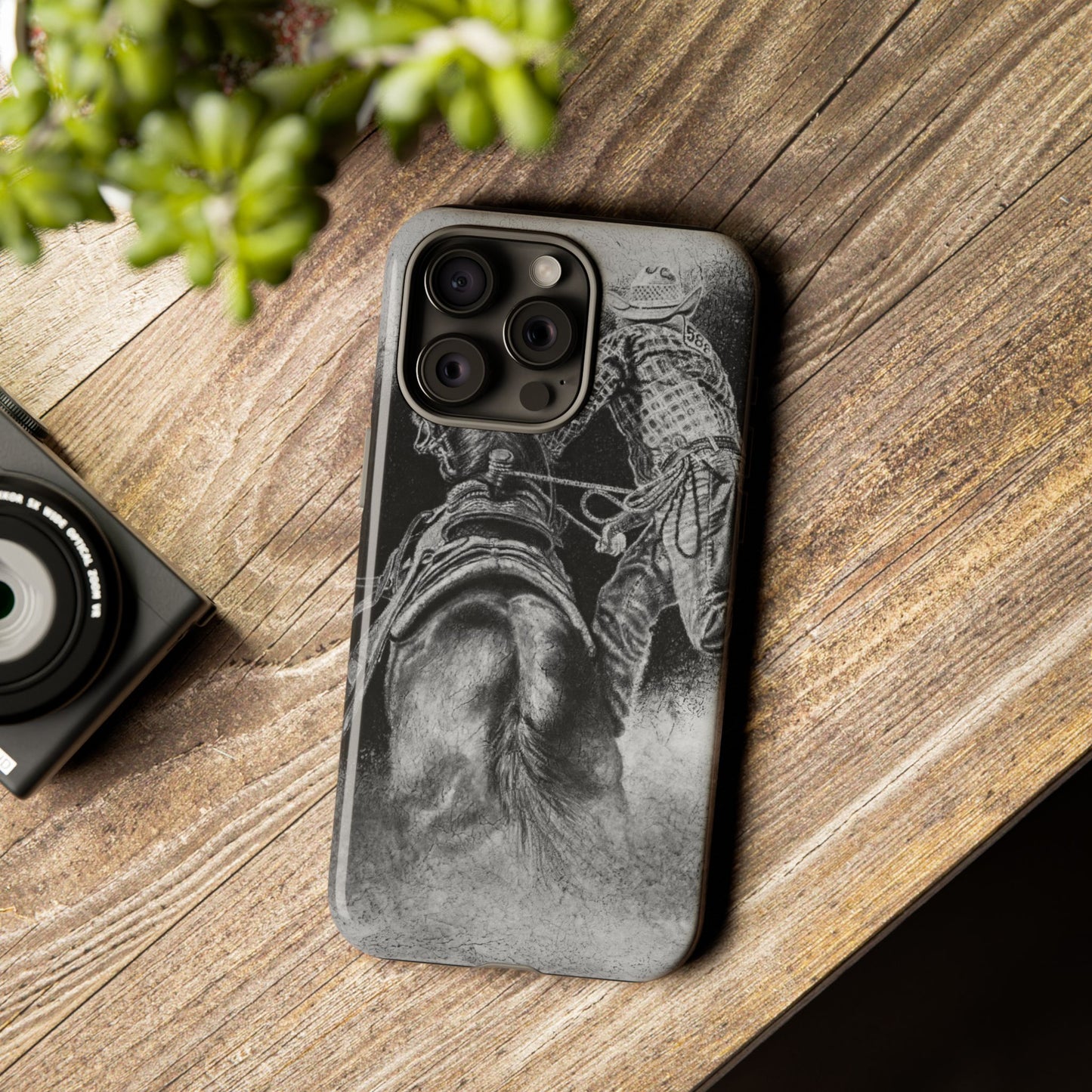 The Dismount. Steer Roper Phone Case