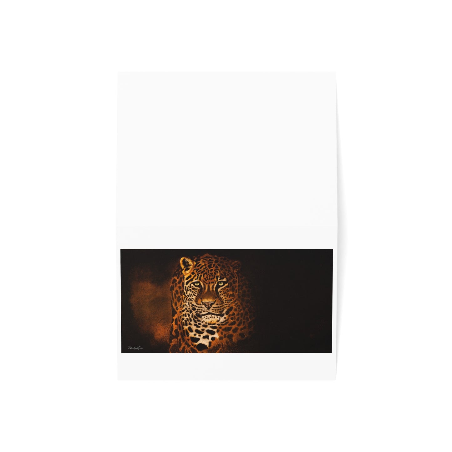 Shadow Hunter, Leopard Greeting Cards