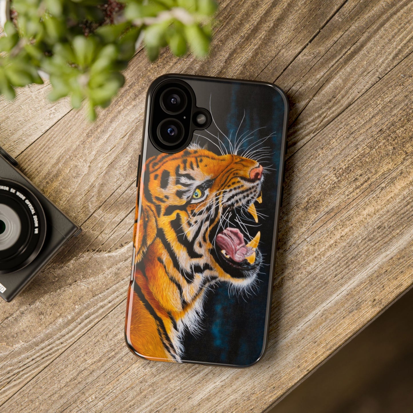 Beautifully Bold, Roaring Tiger Phone Case