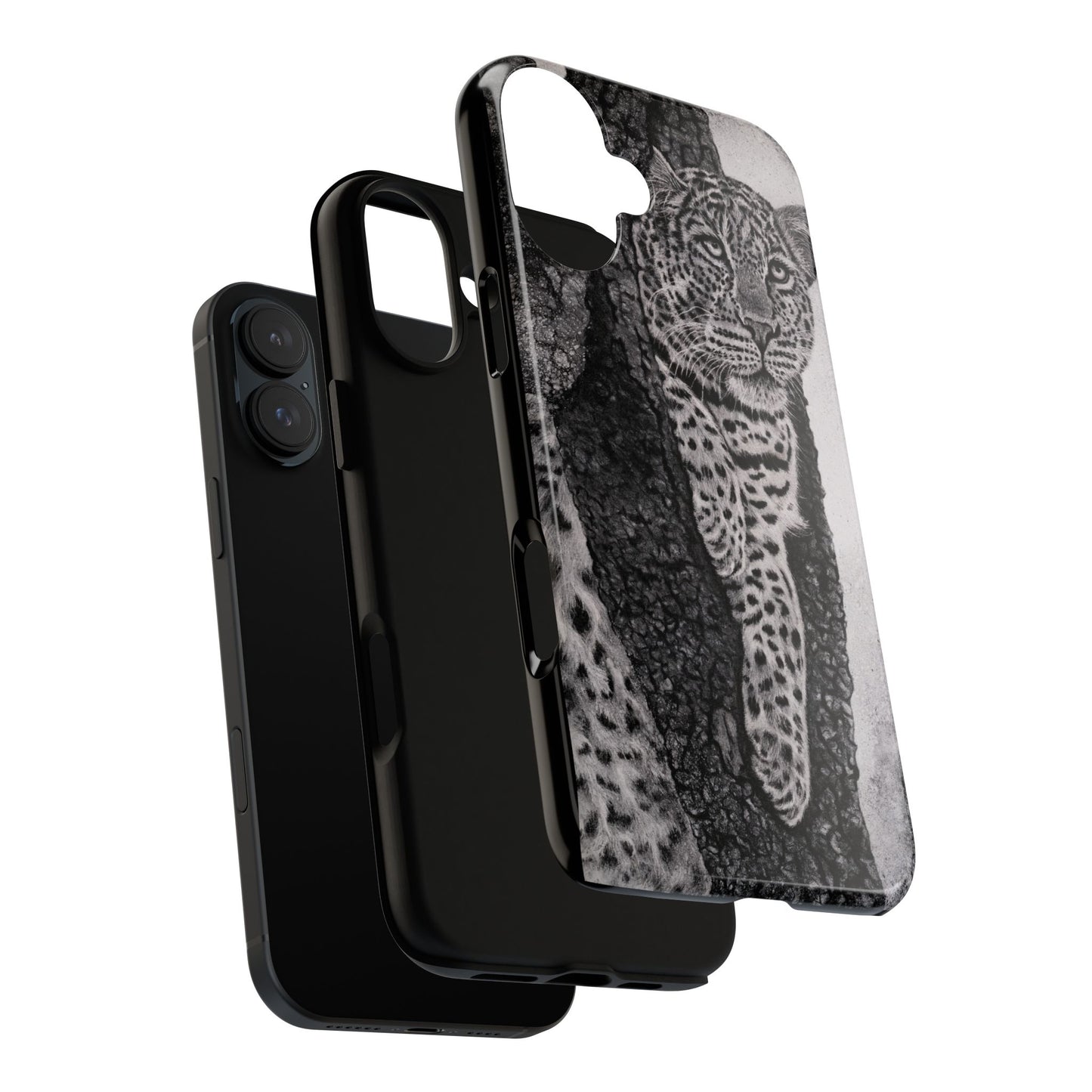 Tree Hugger, Leopard Phone Case