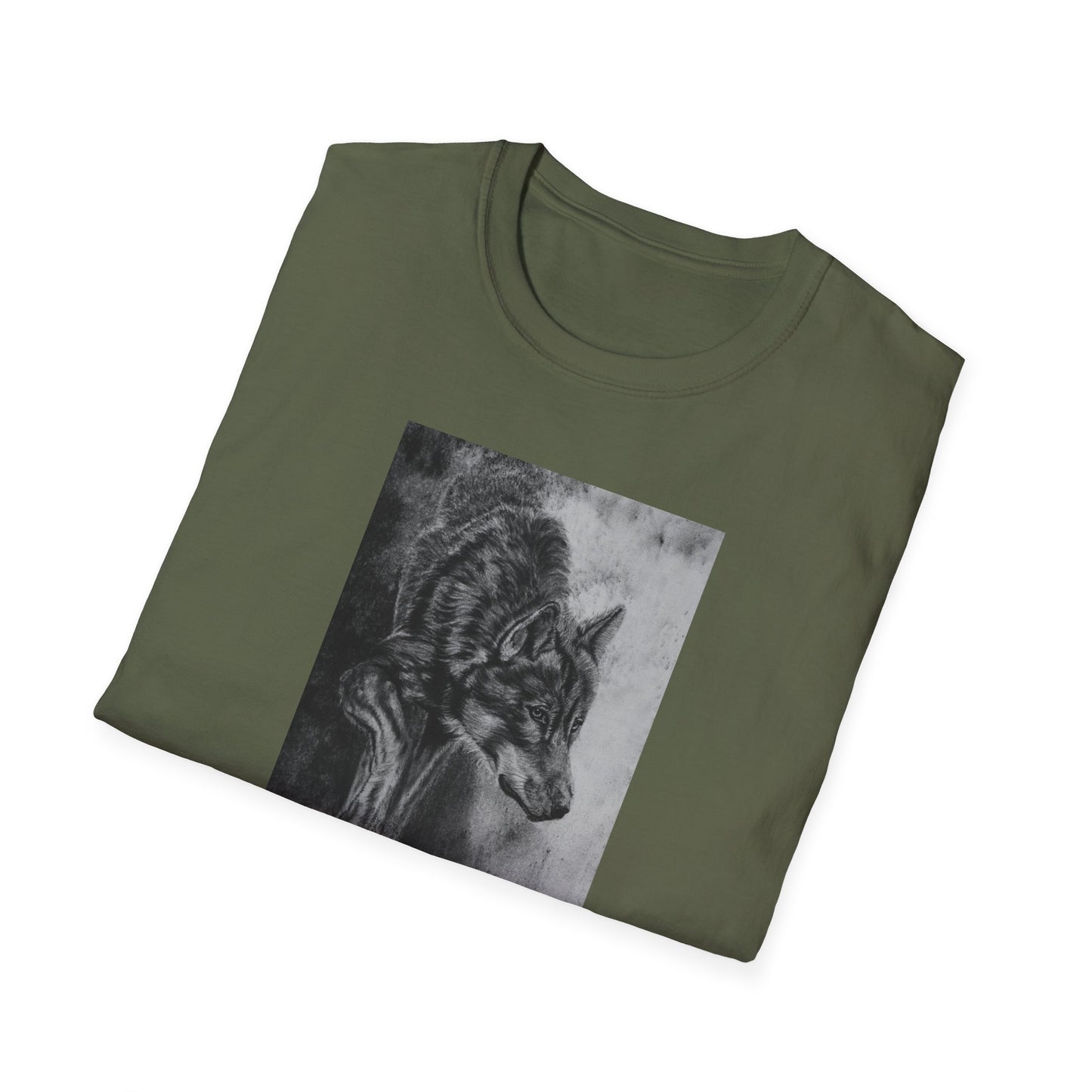 Specter, Wolf Graphic Unisex Softstyle T-Shirt