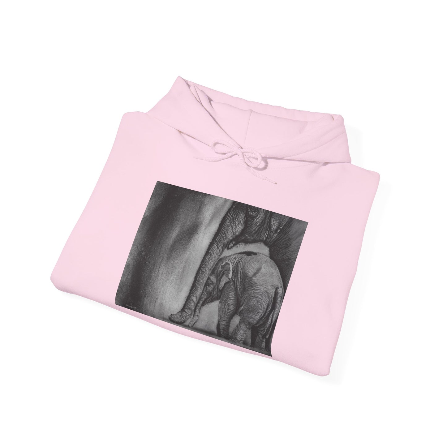 Trunks of Love, Elephant Hoodie Unisex Sweatshirt
