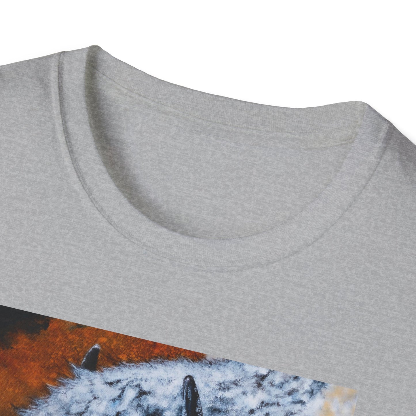 Storm Bison, Unisex Softstyle T-Shirt