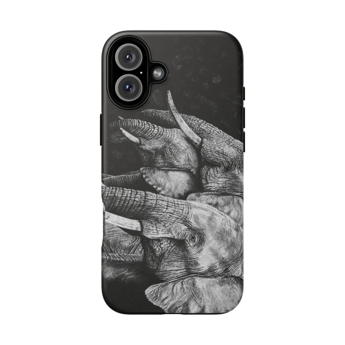Brushland Bond. Elephant Art Tough Phone Case