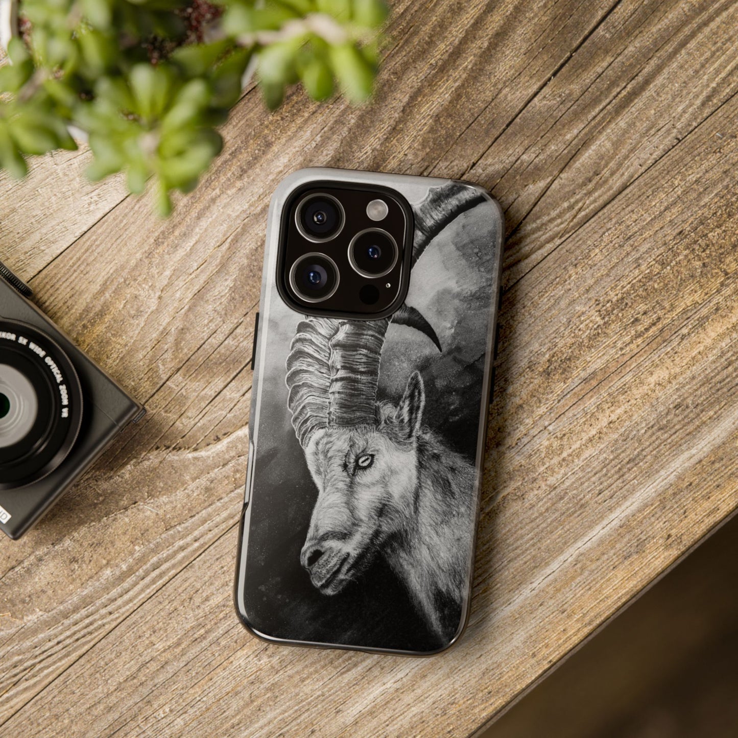 Apex, Alpine Mountain Goat, Tough Phone Case