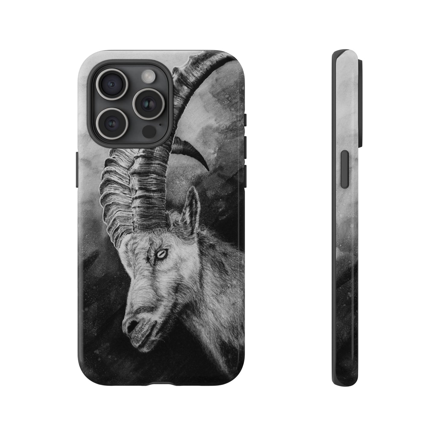 Apex, Alpine Mountain Goat, Tough Phone Case