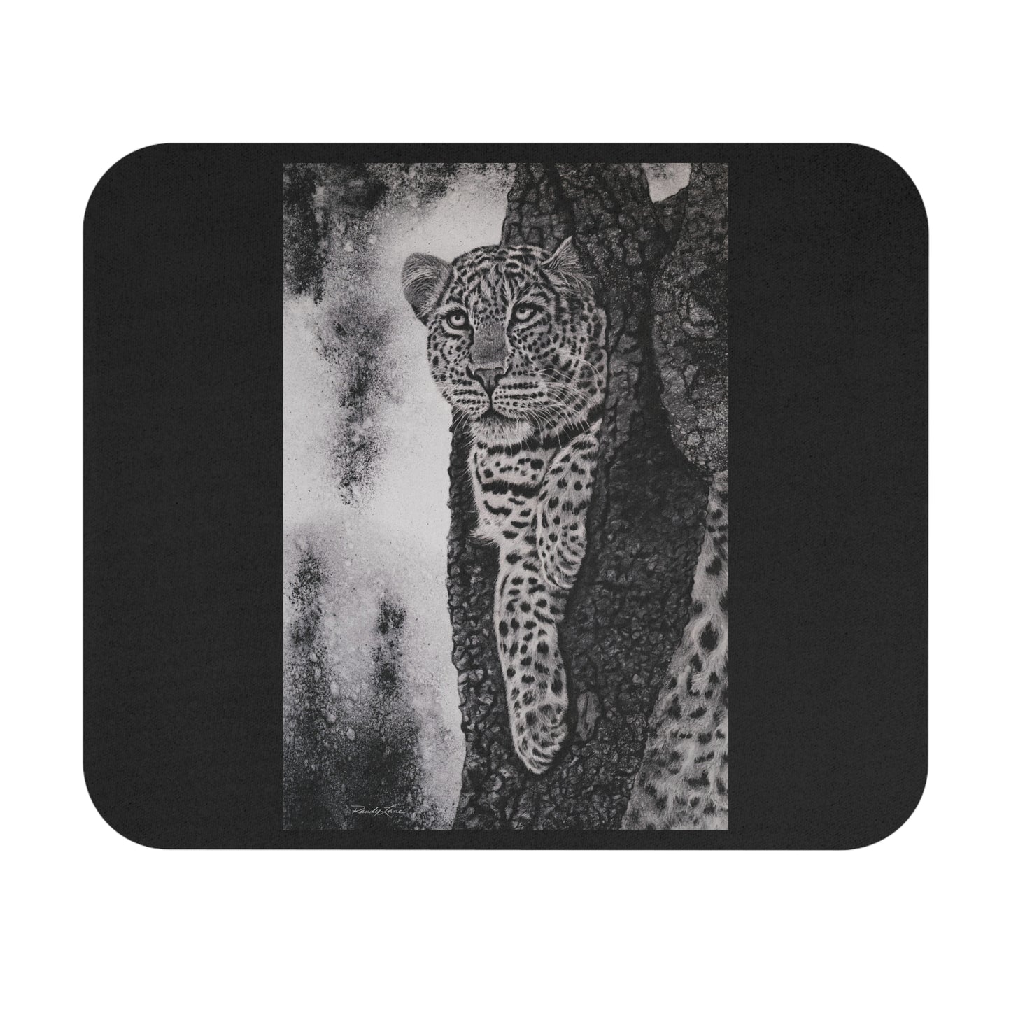 Tree Hugger, Leopard Mouse Pad
