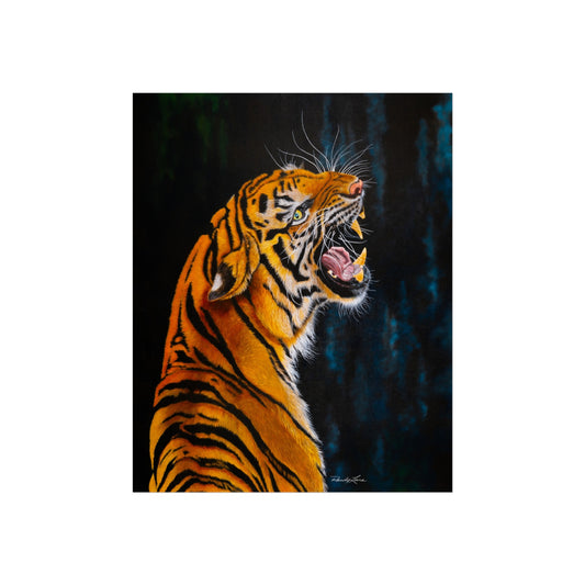 Beautifully Bold, Roaring Tiger Fine Art Print