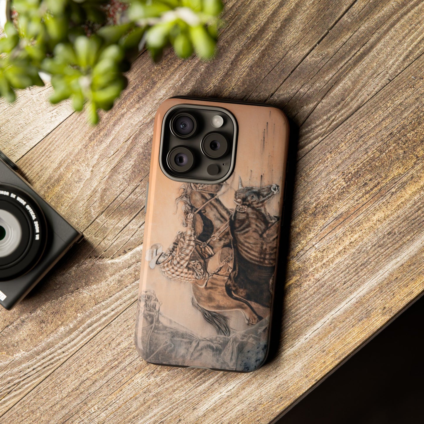 Get Some. Bulldogging Phone Case