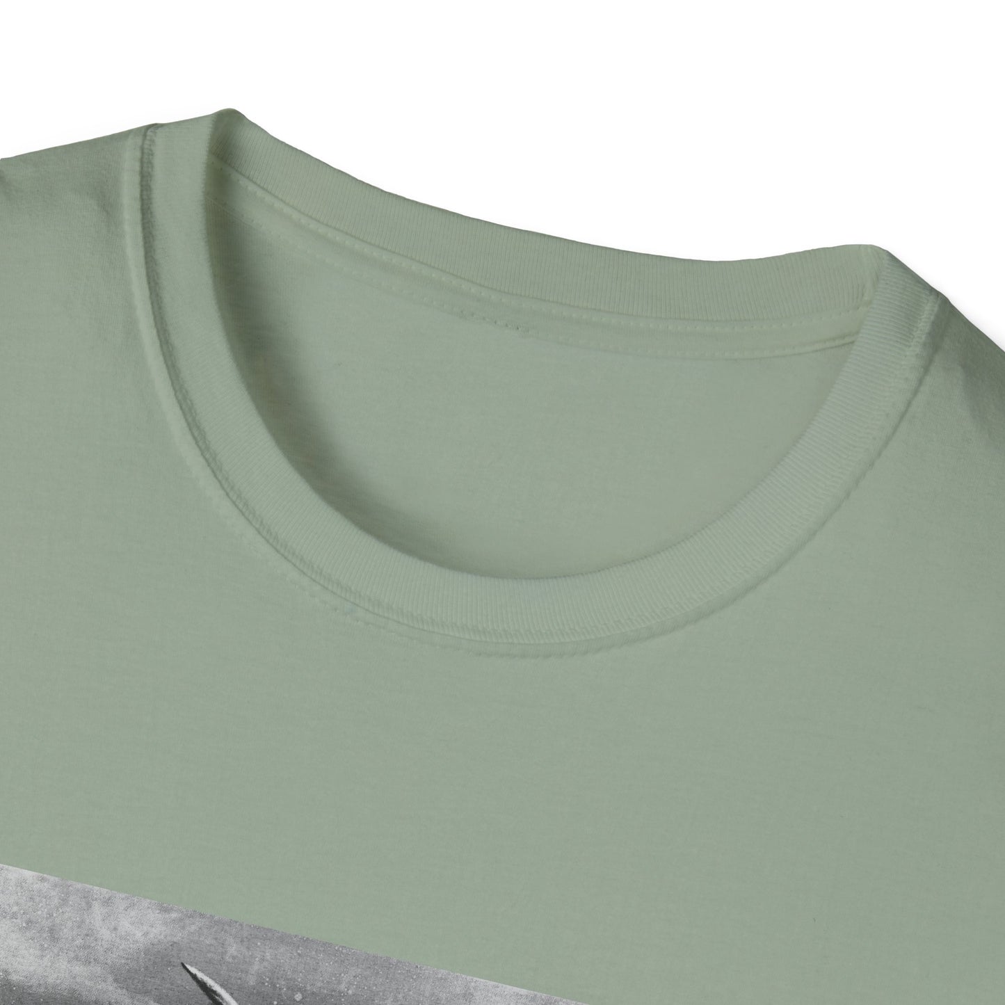 Highland Love, Highland Cow Print Unisex Softstyle T-Shirt
