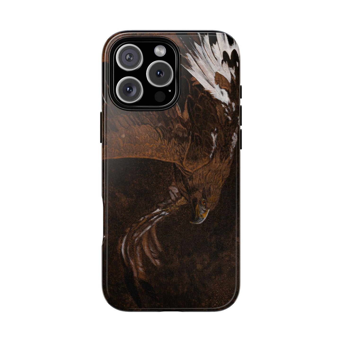 Golden Flight, Eagle Design Phone Case, Tough Cases