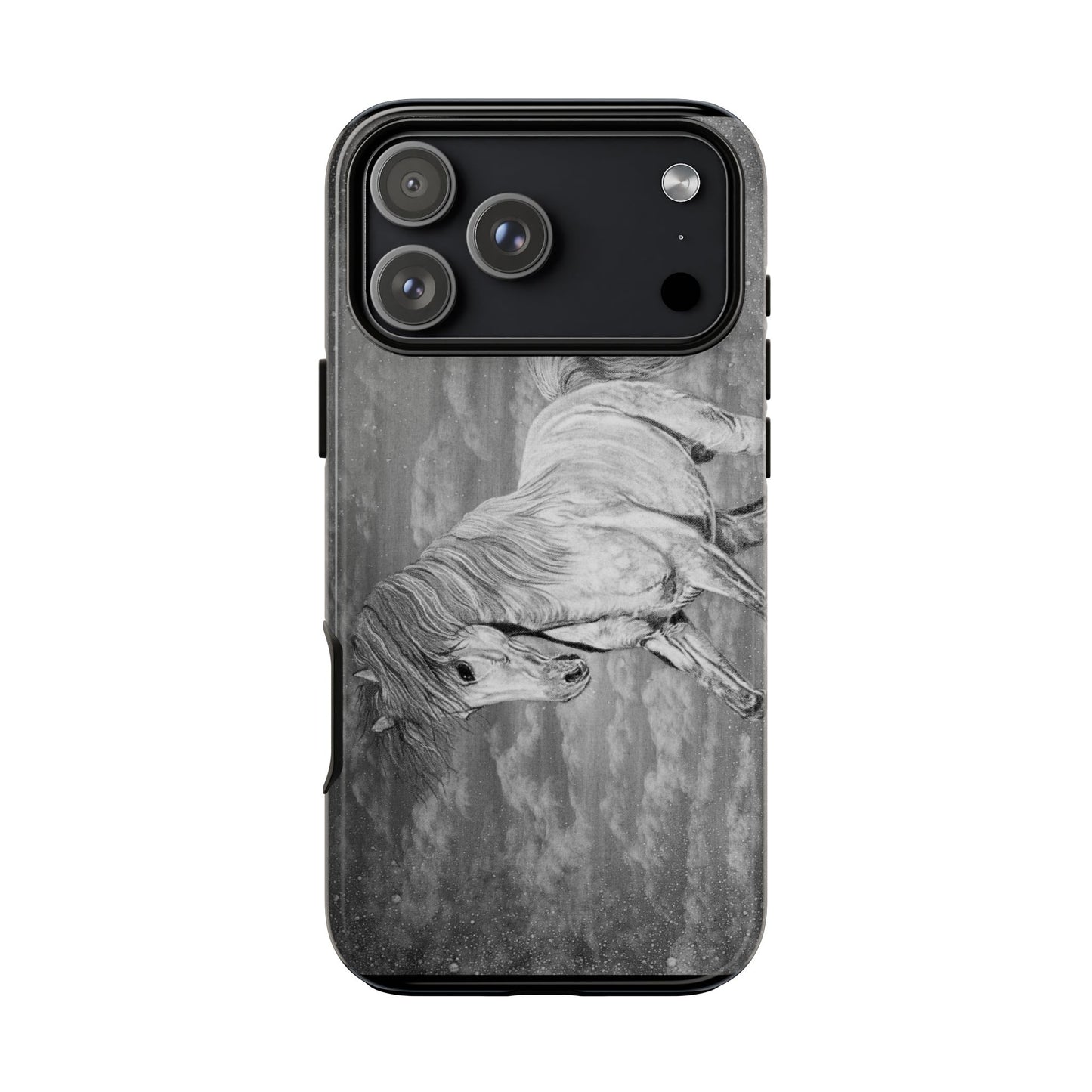 Equine Elegance. Prancing Horse Phone Case