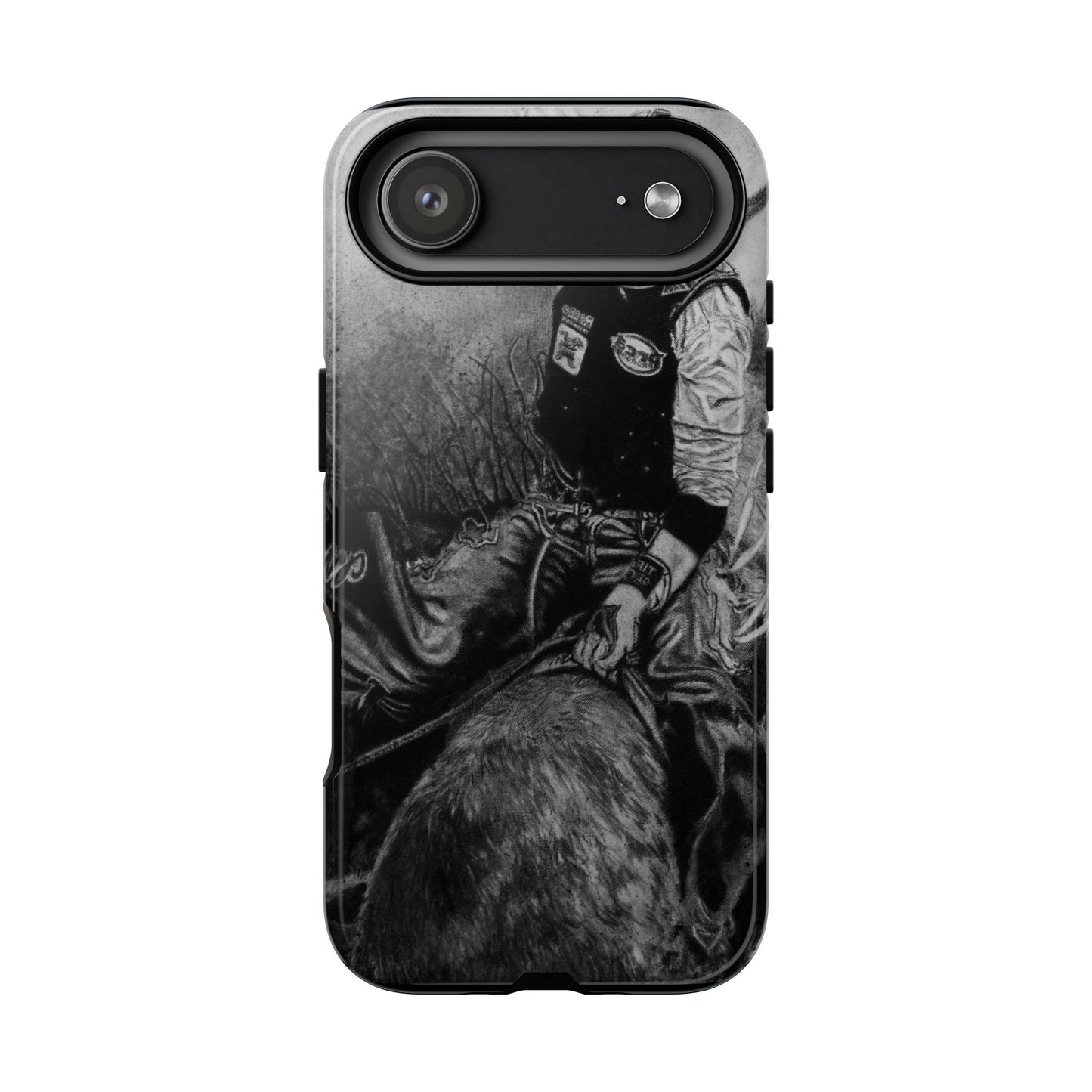 Gettin Frosty. Bull Rider Tough Cases: Durable Phone Case