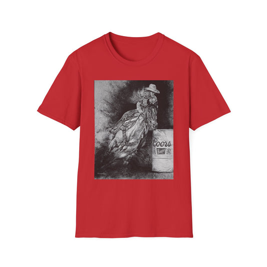 Sophie's Run. Rodeo Barrel Racer Unisex Softstyle T-Shirt