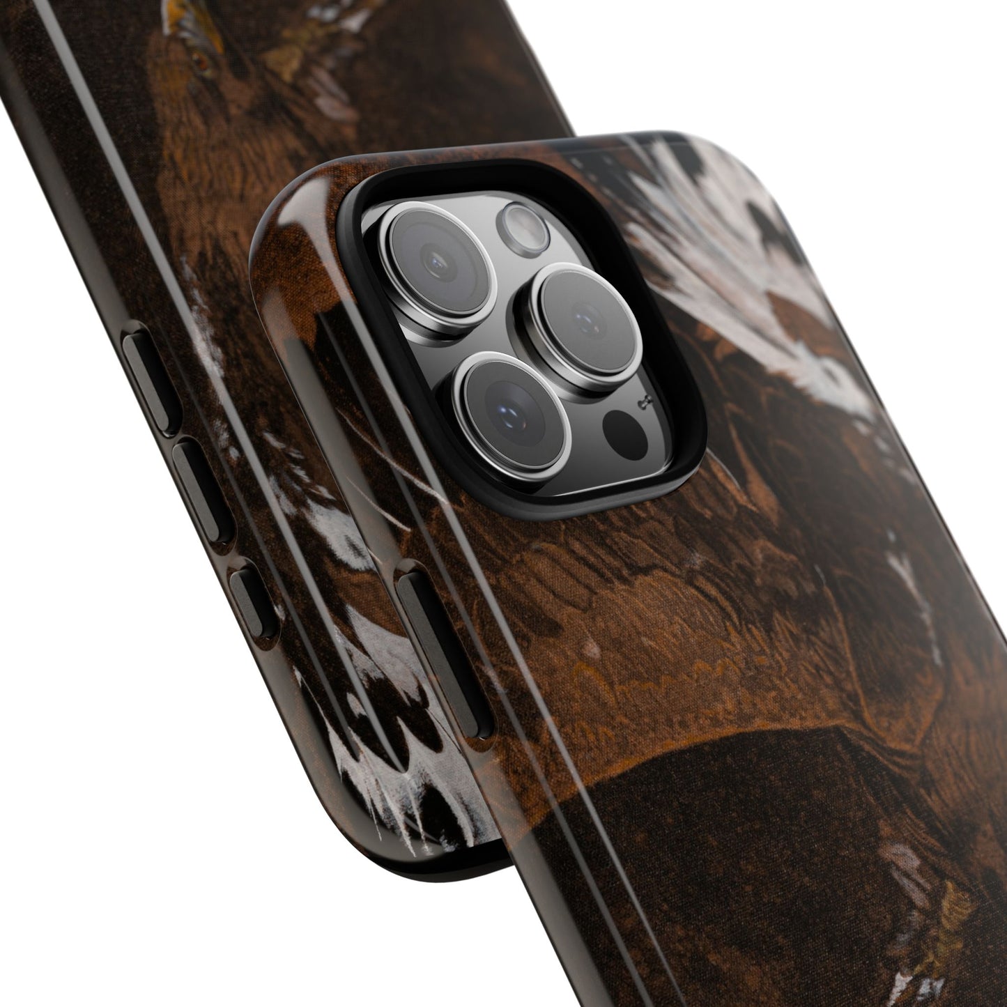 Golden Flight, Eagle Design Phone Case, Tough Cases