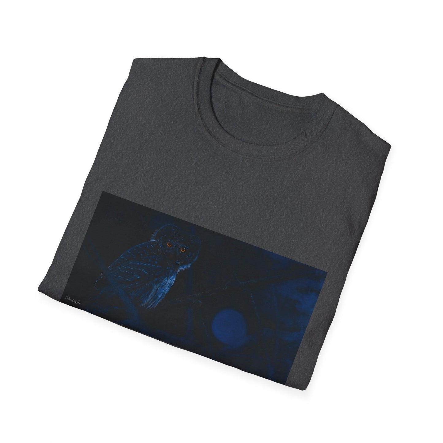Bright Eyes, Owl theme Unisex Softstyle T-Shirt