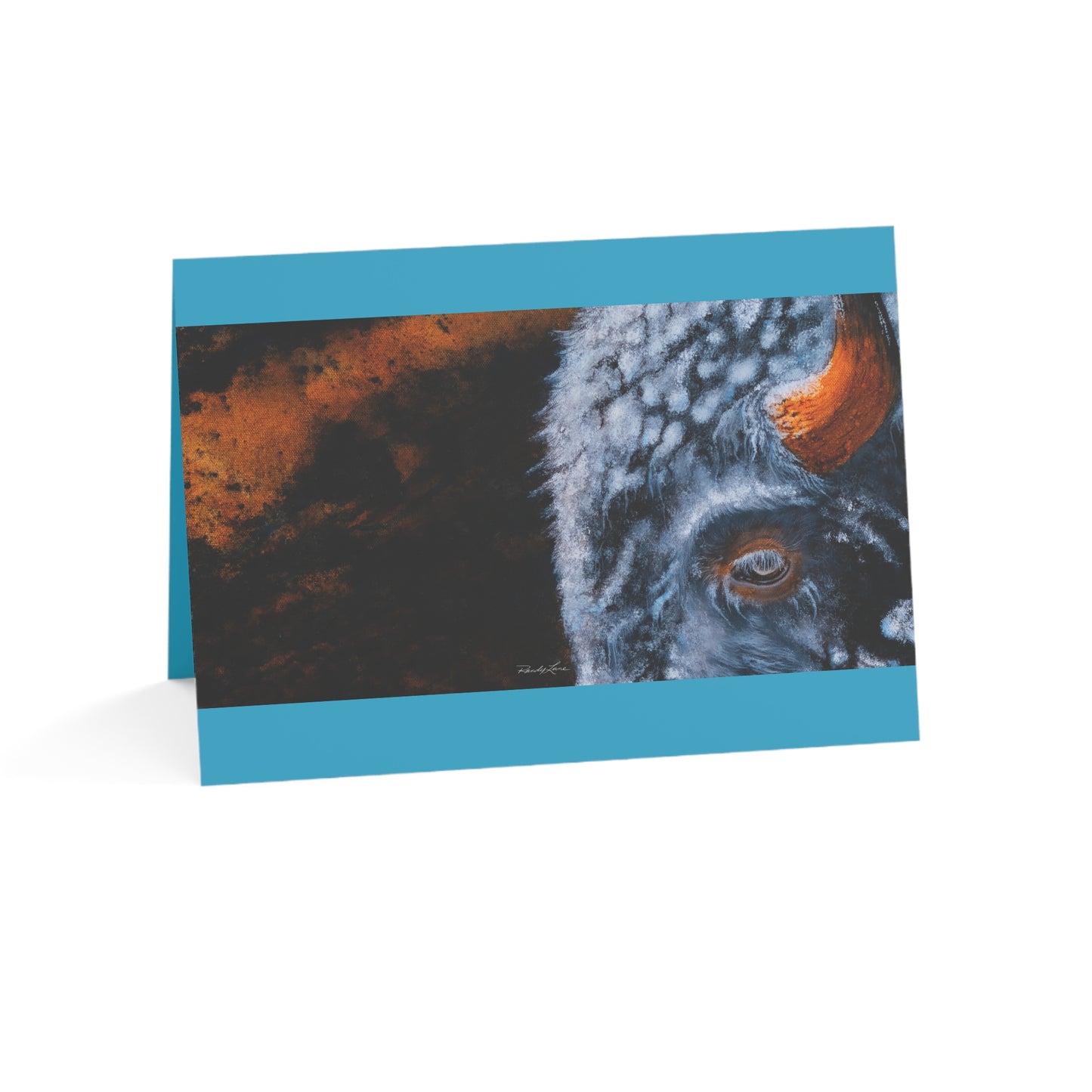 Storm Bison, Greeting Cards Perfect for Any Occasion or Celebration, 1-50 pcs Available