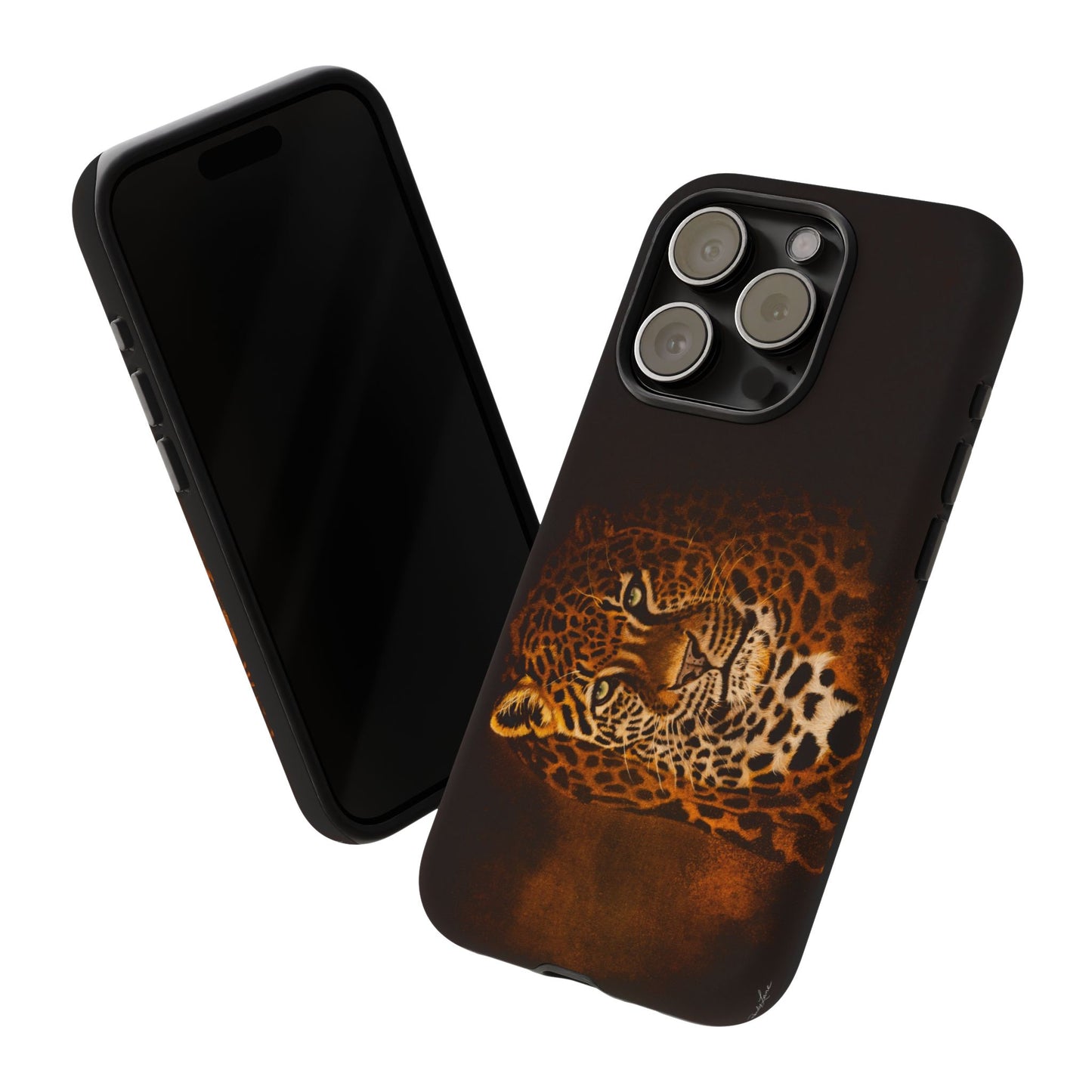 Shadow Hunter, Leopard Print Phone Case | Tough Cases