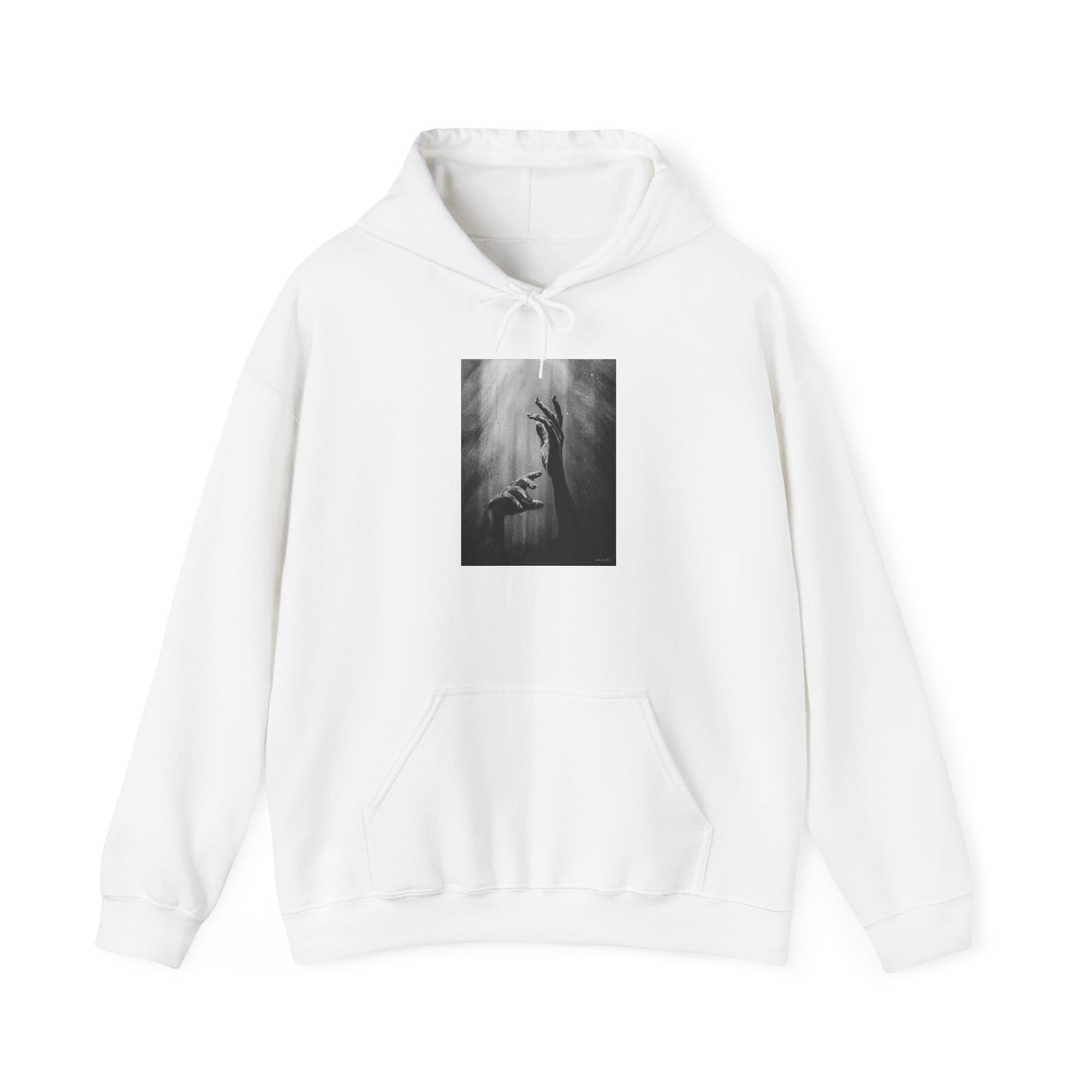 Divine Dance. Artistic Unisex Hooded Sweatshirt