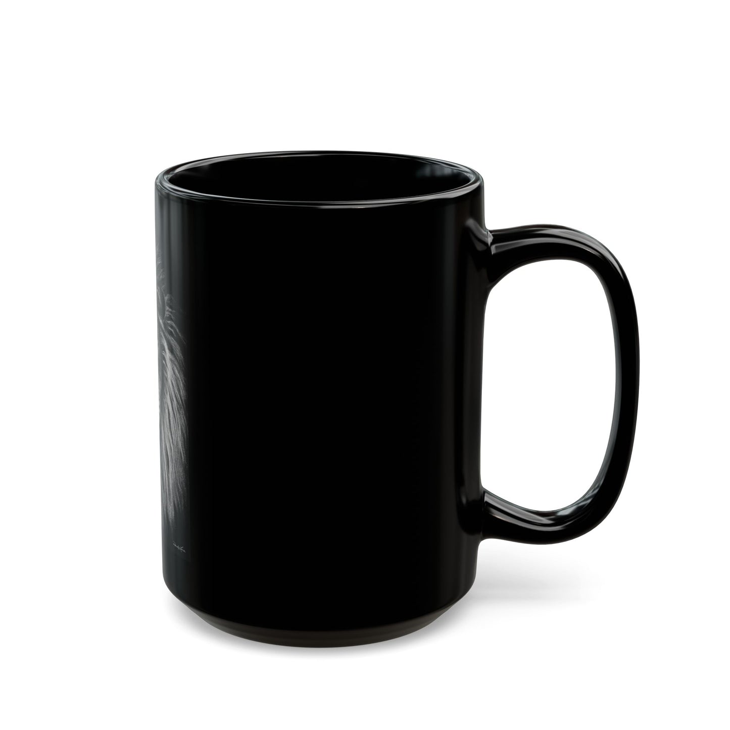 The Mane Event, Lion Black Mug (11oz, 15oz)