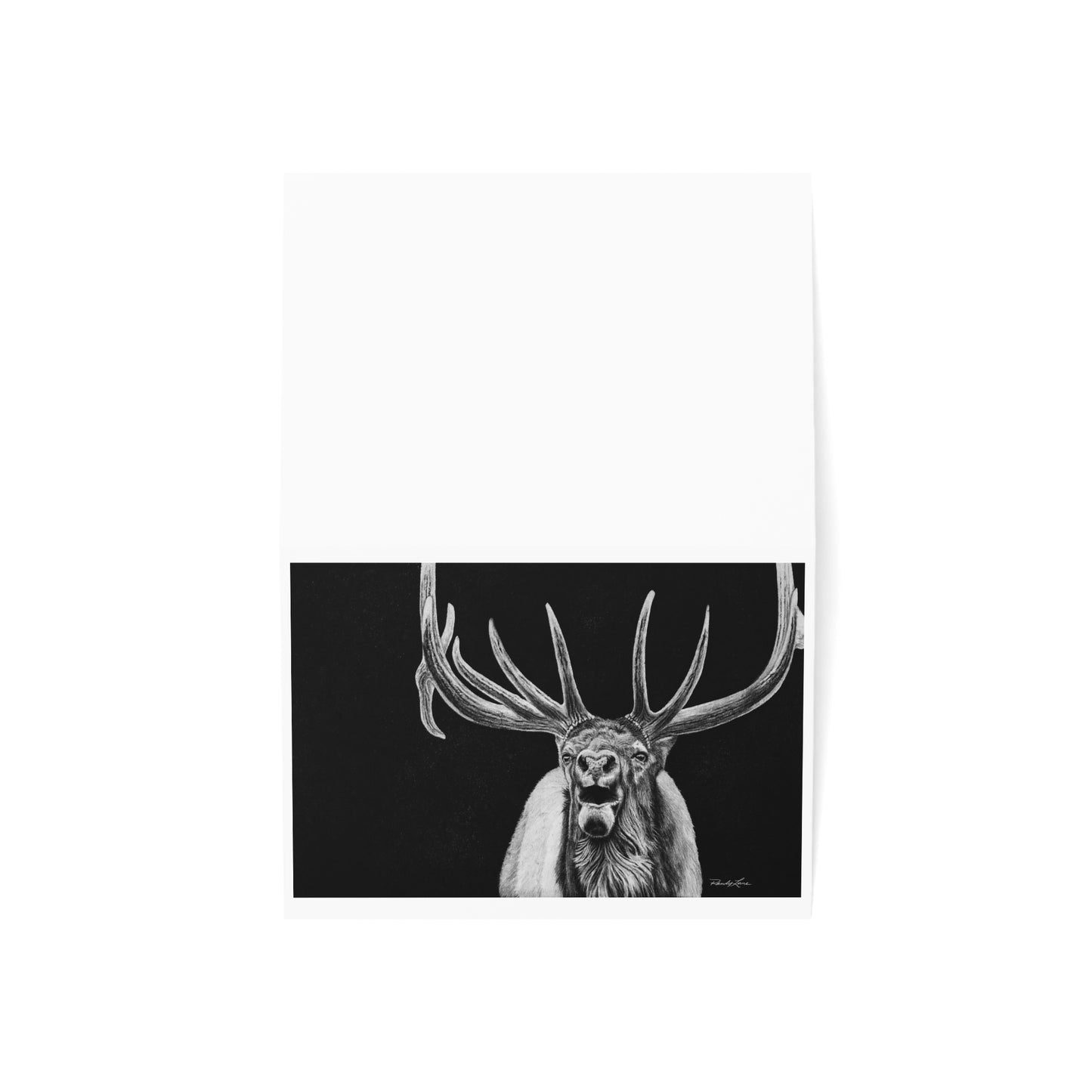 Heavy is the Crown, Elk Greeting Cards (1, 10, 30, and 50pcs)