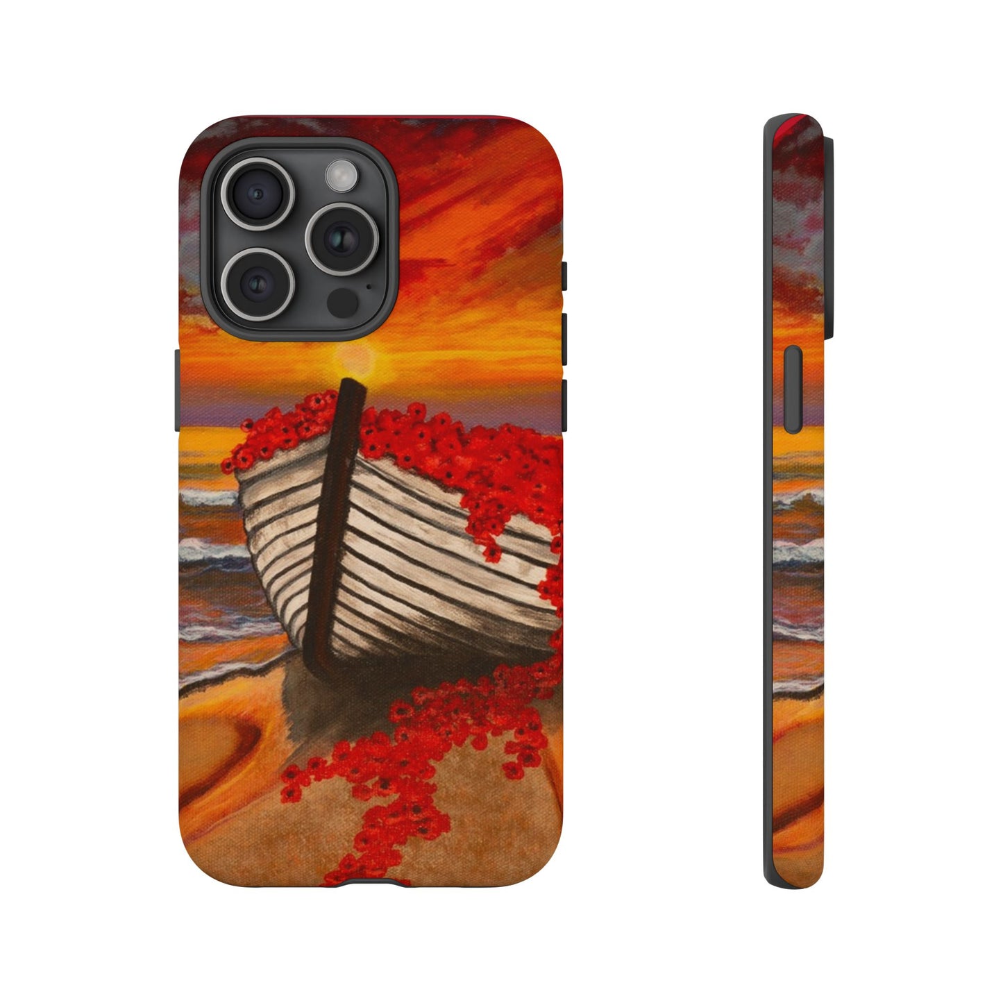Grace Garden, Phone Case with Boat Design, Tough Cases