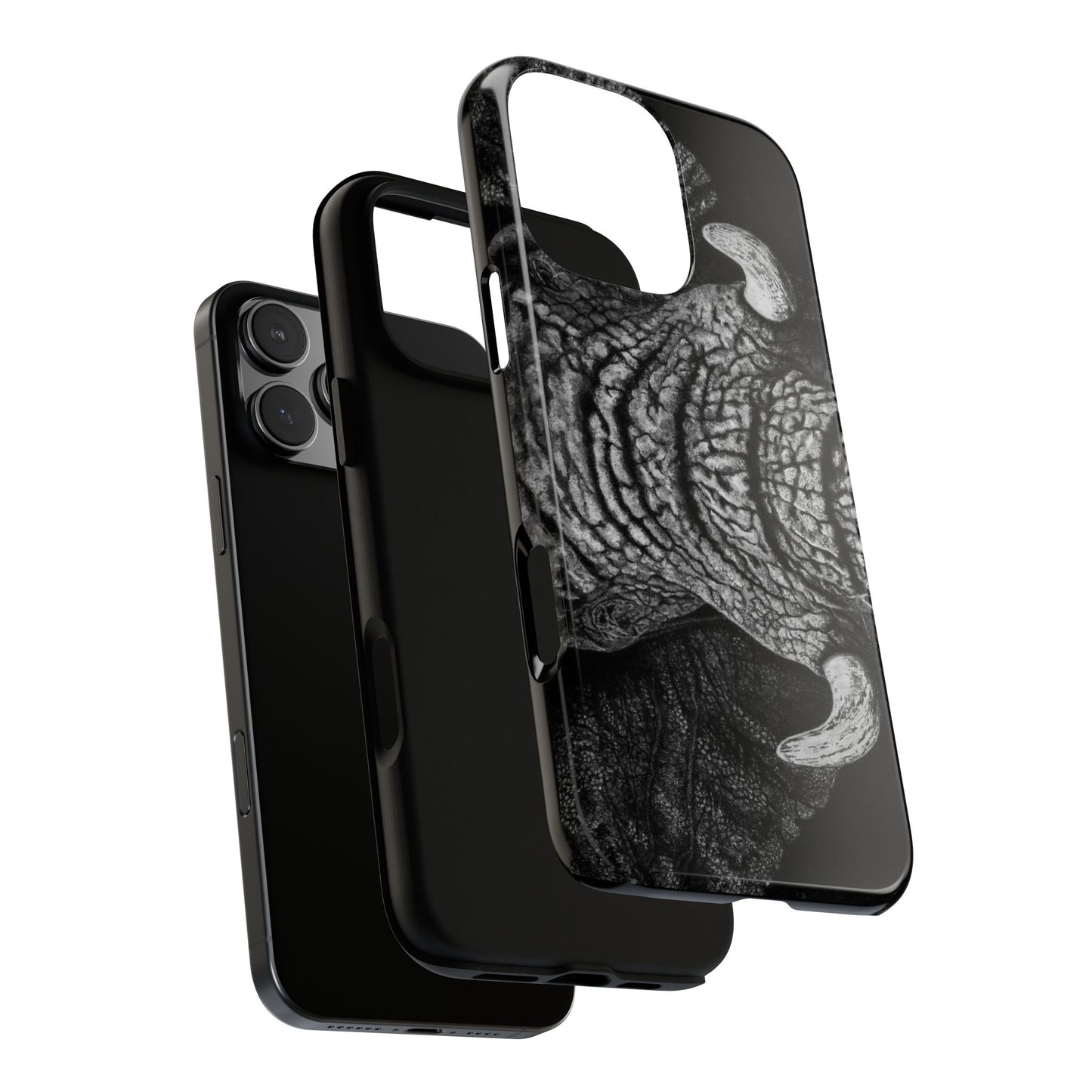 Ebony and Ivory, Elephant Phone Case, Tough Cases