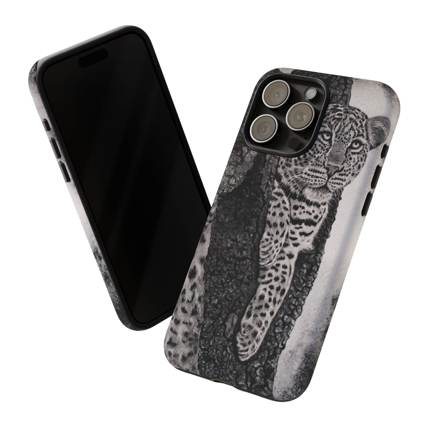 Tree Hugger, Leopard Phone Case