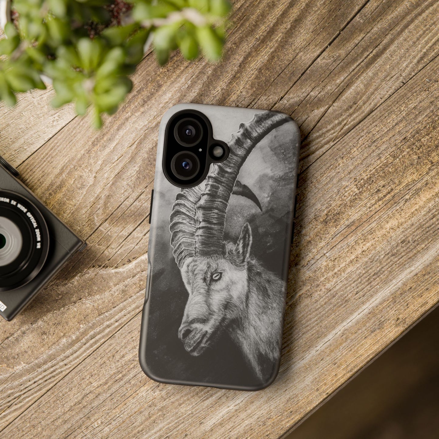 Apex, Alpine Mountain Goat, Tough Phone Case