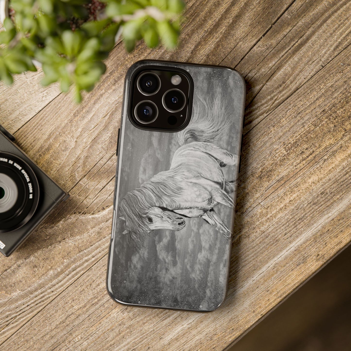 Equine Elegance. Prancing Horse Phone Case