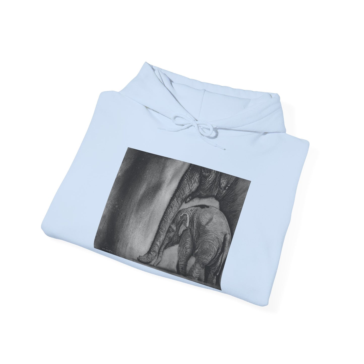 Trunks of Love, Elephant Hoodie Unisex Sweatshirt